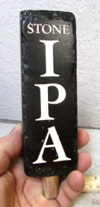 Stone IPA beer tap handle, man cave decor, 7.5 inches, heavy resin handle - Picture 1 of 6