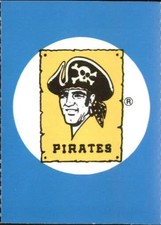 1983 Fleer Stickers Pittsburgh Pirates Baseball Card #NNO PO