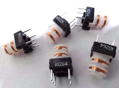 pack of 5 TOKO 166NNF-10264AG band pass transformer coil 9mm x 9mm x 15mm 10264 - Image 1 of 3