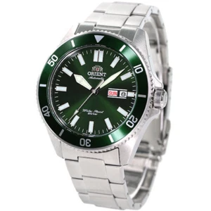 ORIENT SPORTS RN-AA0914E Mechanical Automatic Diver Watch Green Dial 43.6mm - Picture 1 of 8
