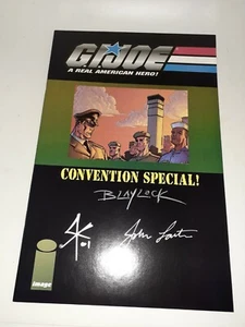 GI Joe Convention Special Signed x4 Larter Kurth Blalock Beck 9.4 FREE SHIPPING - Picture 1 of 8
