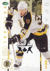 2003-04 Parkhurst Original Six Boston Bruins Spring Expo #15 Ivan Huml