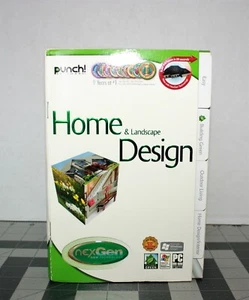 Punch Software Homes And Landscape Win XP Higher - Picture 1 of 6