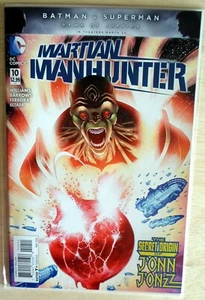 NM 9.4 DC Comic JUSTICE LEAGUE MARTIAN MANHUNTER #10 JOHN JONZZ BAGGED BOARD - Bild 1 von 1