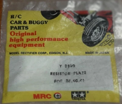 MRC Tamiya Resistor Plate for 38/40/41 Wild Willy /Subaru Brat/Frog - Image 1 of 2