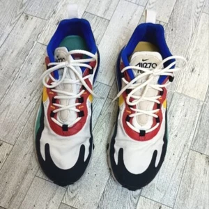 Nike Air Max 270 React Sneakers Multicolore Taglia 7 - Foto 1 di 9
