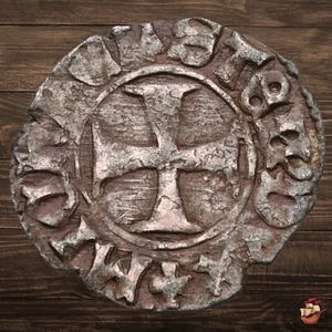 Republik Venedig - Venezianische Tornesello Münze - Michael Steno (1400-1413) @A1990 - Bild 1 von 7