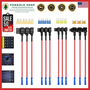 4 Types of 12V Car Fuse Taps: Mini, Standard, Low Profile & Micro2 Types - Picture 1 of 10