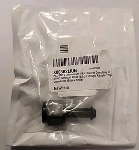 Female to 5/16 Push on Hose Barb Quick Connect Fuel Fittings Straight Aluminum - Picture 1 of 3