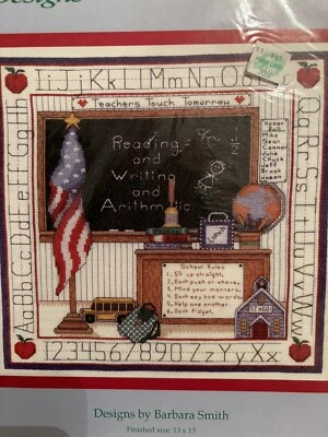  Cross Stitch— Teacher/School —- Bundle Of 3 Leaflets  - Image 1 of 4