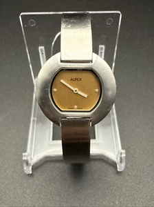 Vintage Alfex of Switzerland Ladies Watch Design Georg Plum Anti-allergic Gold - Picture 1 of 21