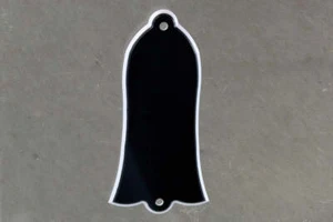 Cubierta de varilla de armadura en forma de campana Allparts para Gibson - negra con contorno blanco - Imagen 1 de 1
