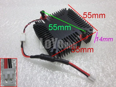 NEW NVIDIA 7300 8400 X1300 graphics card Fan heatsink 2-Pin Unbranded/Generic - Image 1 of 3