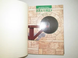 Architectural Record ~ 1989 October - December Issues, Volume 177 - Picture 1 of 8