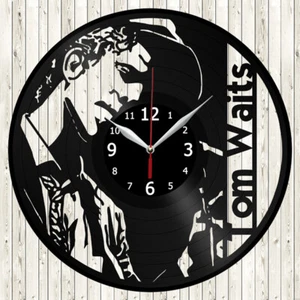 Tom Waits Vinyl Record Wall Clock Decor Handmade 2494 - Picture 1 of 12