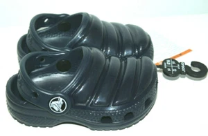 CROCS CLASSIC NEO PUFF ZOCCOLO BAMBINI BAMBINI TAGLIA 4 NAVY VESTIBILITÀ AMPIA - Foto 1 di 10