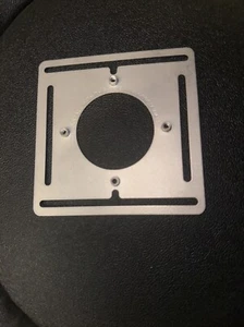 Piastra di Montaggio Google Nest 3a Generazione e Termostato E Acciaio Alluminio Piastra da Parete - Foto 1 di 2
