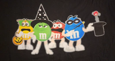 Camiseta De Colección 2007 Personaje de M&M Halloween Truco o Trato Disfraces XL NUEVA CON ETIQUETAS Foto 1 de 4