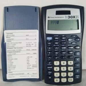 Texas Instruments TI-30X IIS Scientific Calculator Solar ~ TESTED WORKS - Picture 1 of 5