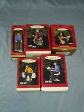 Hallmark Keepsake Ornament Collector Series Star Trek Lot Of 6