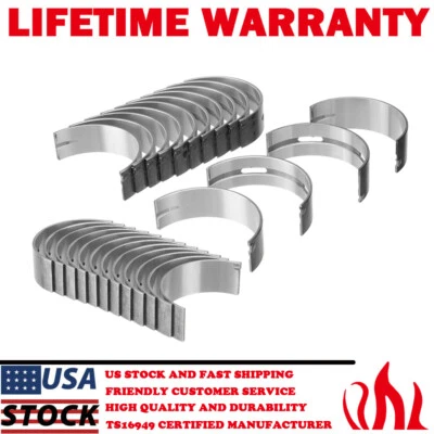STD Main & Rod Thrust Bearings For 1993-98 Toyota Supra Lexus 2JZ-GTE 2JZ-GE 2J - Image 1 of 4