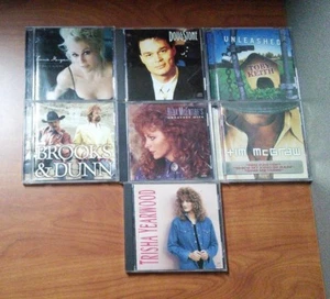 Loris-lots  Country Music  (Lot of 7 CD)  Various Artists    LIKE  NEW   DB 2433 - Picture 1 of 1