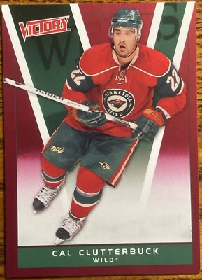 2010-11 Upper Deck Victory Red Cal Clutterbuck #94 Minnesota Wild - Image 1 of 2