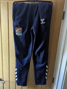 Pantalones de chándal para hombre talla pequeña Northampton Town FC azul marino Hummel - Imagen 1 de 5