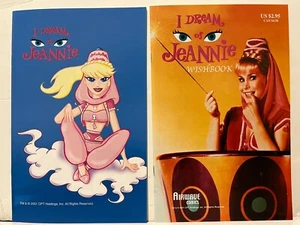 I Dream of Jeannie Wishbook 2x Comic Set 2001 - Airwave Comics - Barbara Eden - Picture 1 of 1