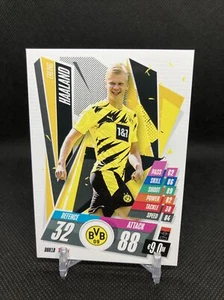 2020-21 Topps Match Attax Erling Haaland Borussia Dortmund Base #DOR18 - Picture 1 of 2