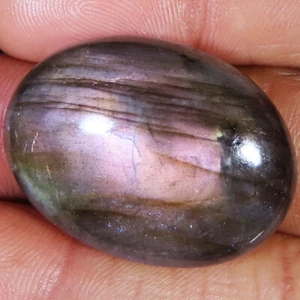 24x32x9 mm 58.00 CT 100% Natural LABRADORITE Oval Cabochon A++ Gemstone AR44 - Picture 1 of 3