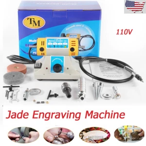 110 V Joyería Gema Moliendora Molinilla Banco Torno Sierra Lapidario Pulidora - Imagen 1 de 11