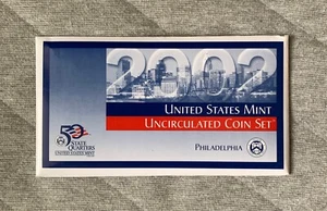 2002 Philadelphia Uncirculated Coin Set w/Original Envelope - Picture 1 of 4