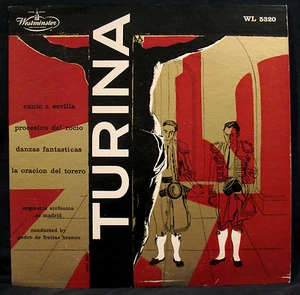 TURINA-La Prcesion Del Rocio-PEDRO BRANCO-MADRID ORCHESTRA-WESTMINSTER #WL 5320 - Bild 1 von 4