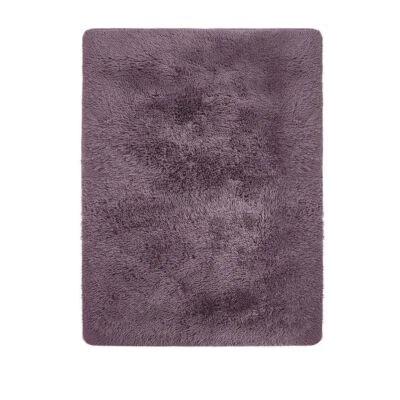 Soft Shaggy Fluffy Area Rug Silky Thick Rugs Anti-Skid Floor Room Carpet Mat - Image 1 of 4