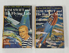 Tom Swift Jr 2 Books Rocket Ship  #3 Flying Lab Appleton 1954 New Adventure