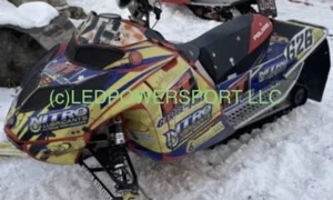 2017 polaris iqr 600 LED Headlight Upgrade Kit Plug & Play SOLD BY SNOWMOBILER - Picture 1 of 8