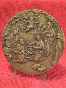 Schöne Bronzemedaille, Weihnachten 1999... - Bild 1 von 2
