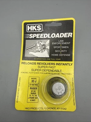 HKS .32 H&R Magnum 6 Round Revolver Speed Loader Model-32-J - Image 1 of 2