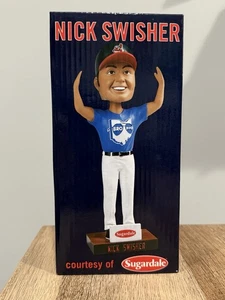 Bobblehead Nick Swisher BROHIO Cleveland Indians 31/05/2014 coleccionable - Imagen 1 de 2