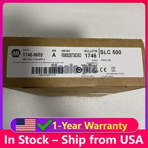New Factory Sealed AB 1746-NR8 SER A SLC500 RTD Resistance Input Module 1746-NR8 - Picture 1 of 1