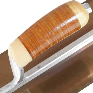 Kraft CFE536L 12"x4" Elite Five Star Golden SS Kelle - Ledergriff - Bild 1 von 3