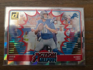 2024 Panini Donruss Jared Goff #3 Action All Pros Foil Holo Insert Detroit Lions - Picture 1 of 2