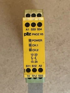 Pilz Sicherheitsrelais PNOZ X5 24VACDC 2n/o / 774325 - Bild 1 von 2