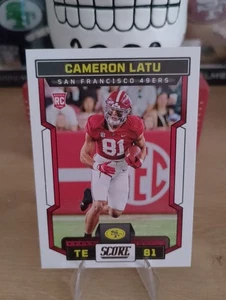 Score Football 2023 RC Cameron Latu #343 - Bild 1 von 2