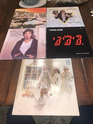 Zeppelin Cheap Trick Springsteen Police Cooper LOT Record Vinyl VG/VG & Better - Image 1 of 4