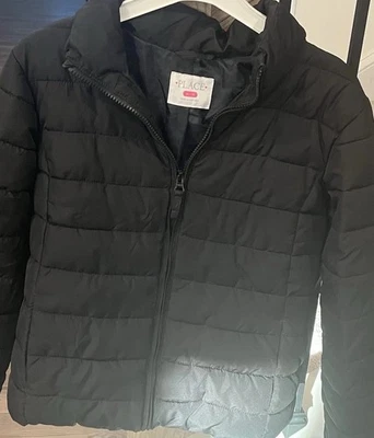 The Childrens Place BLACK Puffer Jacket For girls Or Boys XL-14 - Image 1 of 4