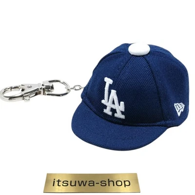 New Era Cap Type Key Chain LA Dodgers Blue  From JAPAN - Image 1 of 2