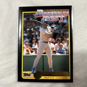 CARTA BASEBALL KEN GRIFFEY JR GOLD MCDONALDS TOPPS 1992 SEATTLE MARINERS #8 - Foto 1 di 2