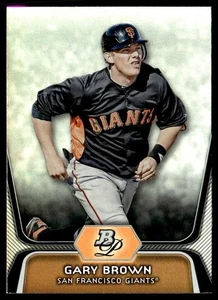 2012 Bowman Platinum Prospects Gary Brown Rookie #BPP5 - Picture 1 of 2